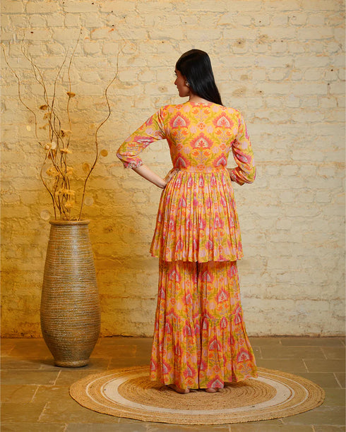 Zeenat Lotus Yellow